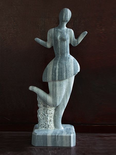 Tượng Thiếu nữ múa trừu tượng
