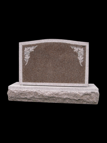 Bia mộ đá granite đỏ