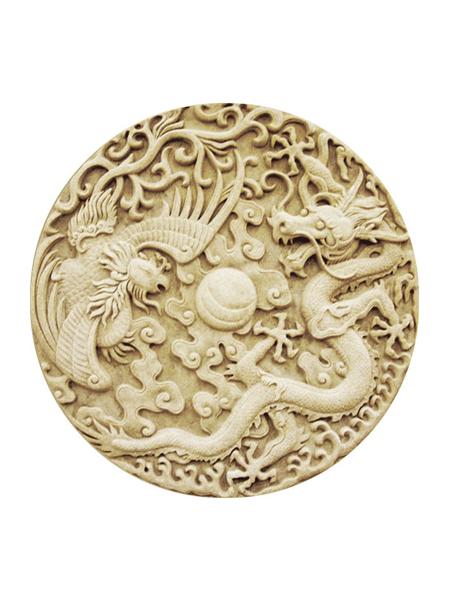Phù điêu Long Phụng bằng đá