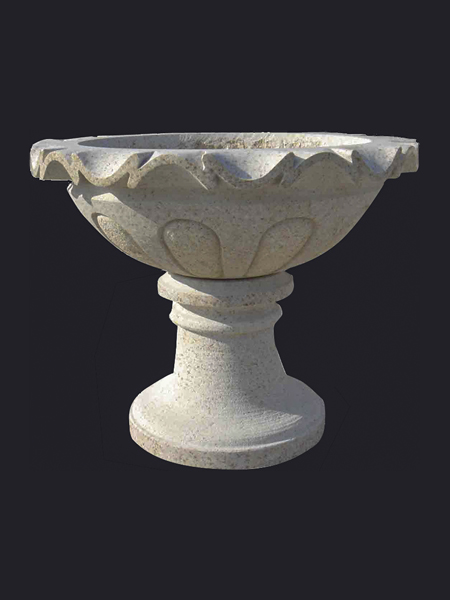Chậu hoa bằng đá granite