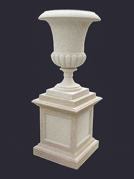 Chậu hoa bằng đá granite