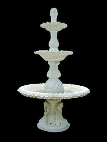 Đài phun nước 3 tầng bằng đá DSF-DP03