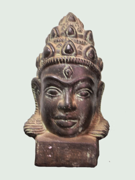 Tượng Đầu Thần Siva giả đồng