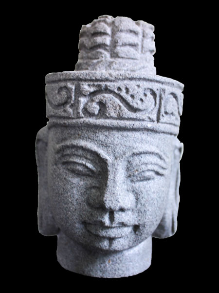 Tượng Chàm Đầu Siva nhỏ