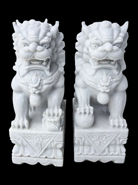 Tượng Kỳ lân đá trắng DSF-T145