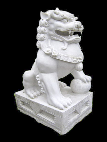 Kỳ lân đá trắng DSF-T64