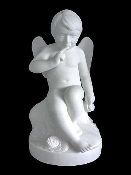 Tượng thần tình yêu ngồi của Falconet bằng đá DSF-EB29