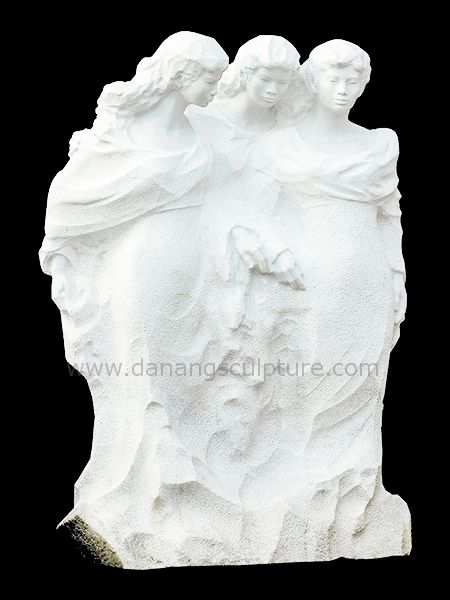 Tượng thiếu nữ ba miền - Hòa hợp