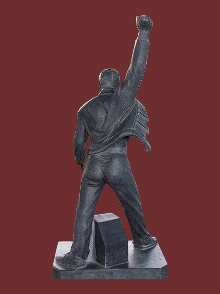 Tượng Ca sỹ nhạc rock đá đen