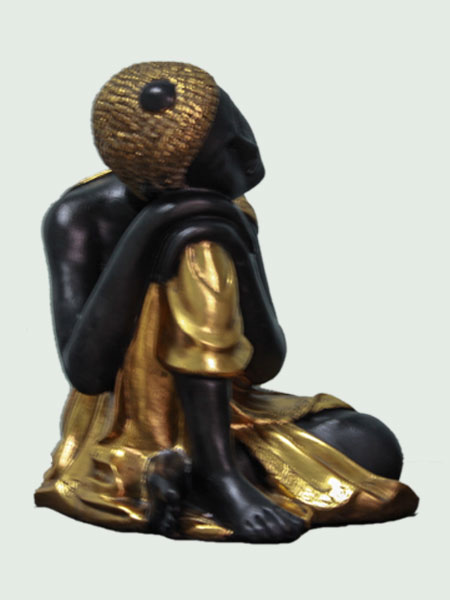 Tượng Phật ngồi ngủ giả đá