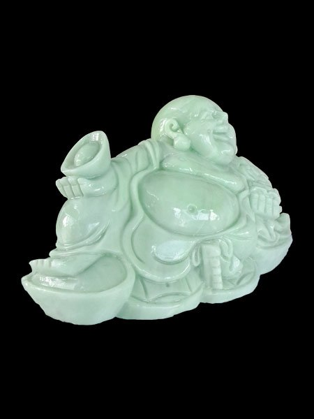 Tượng Phật Di lặc nằm đá xanh