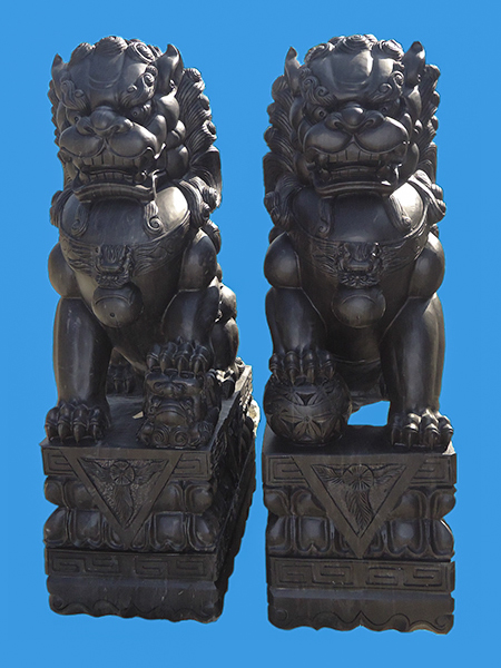 Kỳ lân đá đen