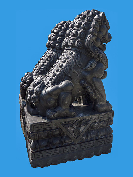 Kỳ lân đá đen