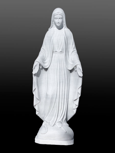 Tượng Mẹ Maria ban ơn bằng đá